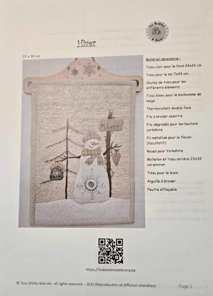 Explication panneau hiver