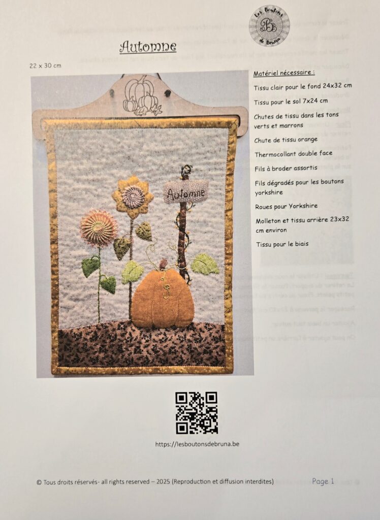 Explication panneau automne