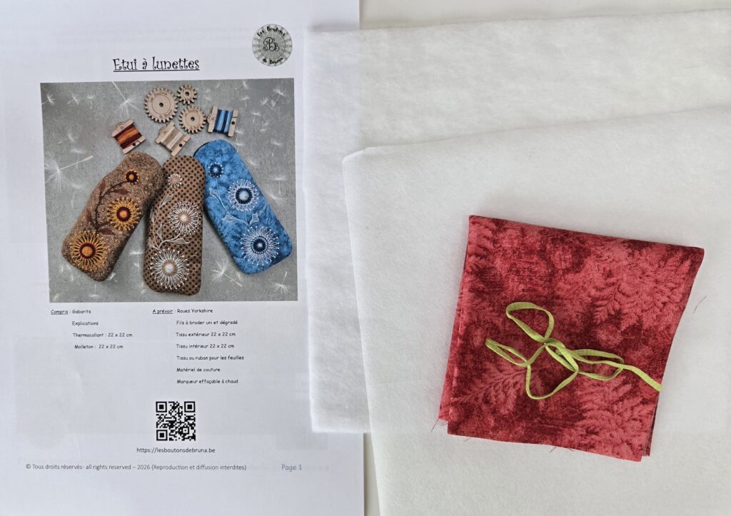 Etui à Lunette - Rouge